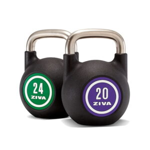 zvo urethane kettlebell range ziva