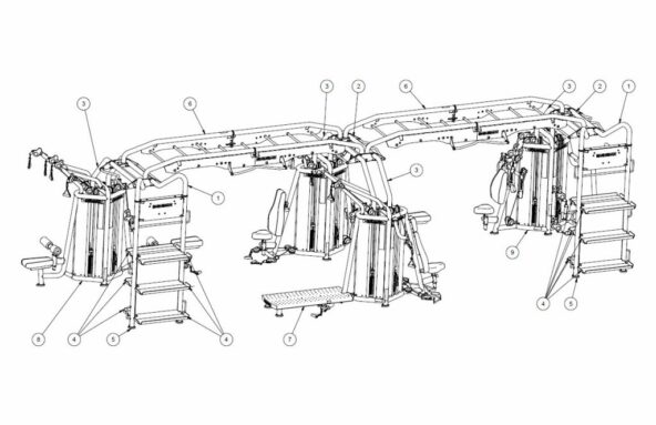 CABLEQUAD 2d