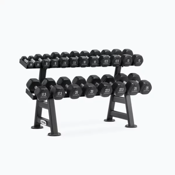 ZIVA ST 10 Pair Hexagon Dumbbell Rack