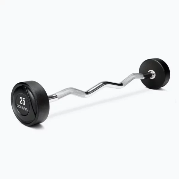 ZIVA SL RPU EZ Curl Fixed Barbell