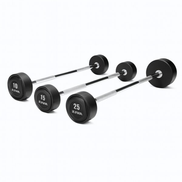 ZIVA SL RPU Straight Fixed Barbell Set