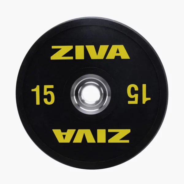 SL Urethane Black Competition Bumper Disc With Chrome Hub