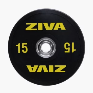 SL Urethane Black Competition Bumper Disc With Chrome Hub