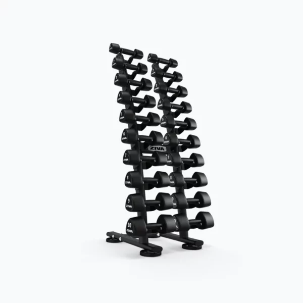 ZIVA ST2 1-10kg Studio Dumbbell Rack