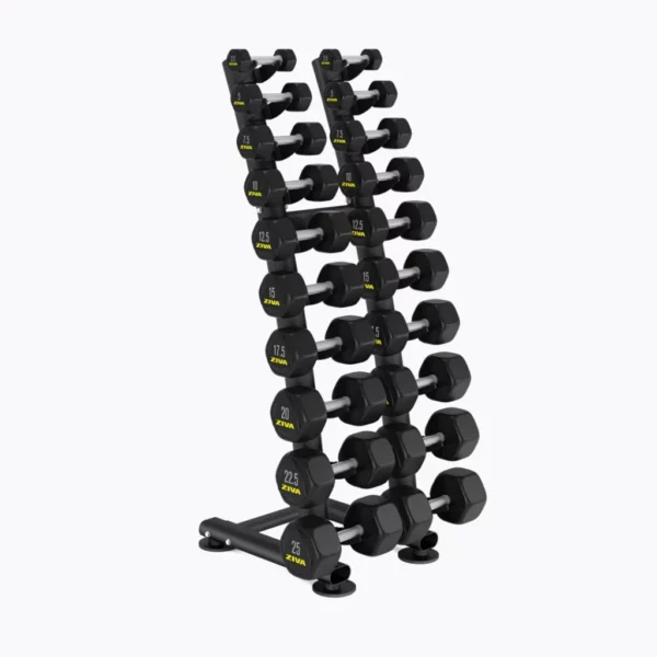 ZIVA ST2 2.5-25kg Hexagon Dumbbell Rack