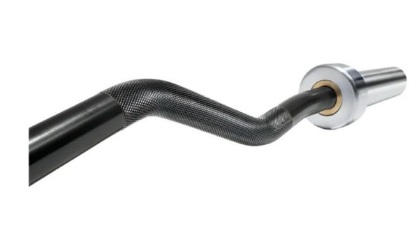 Spirit Olympic EZ Curl Bar Knurled Finish