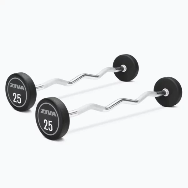ZIVA XP Urethane EZE Curl Fixed Barbell Sets