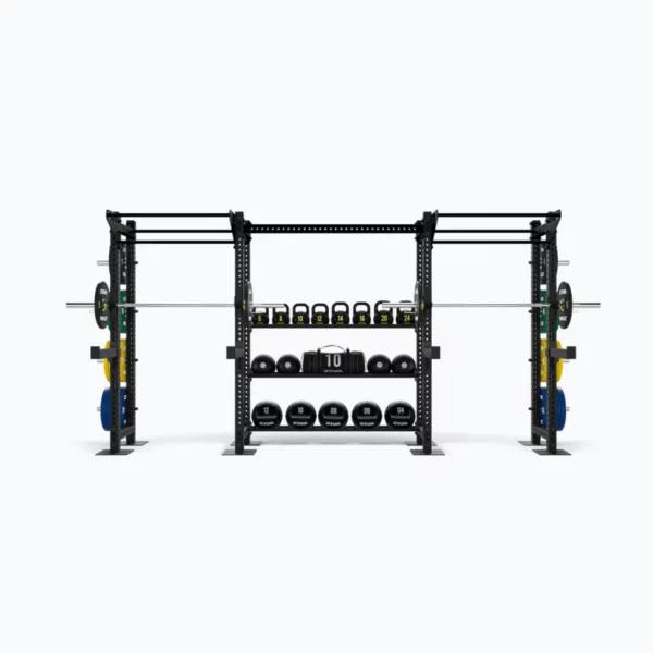 ZIVA XP2 Squat Racks with Integrated Storage
