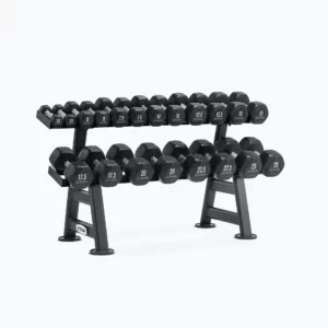 ZIVA Performance 2 Tier 10 Pair Hexagon Dumbbell Rack