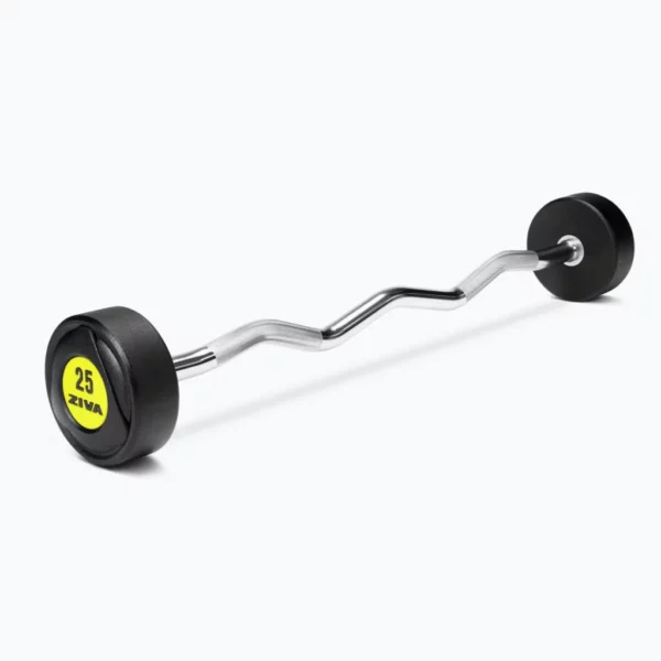 ZIVA SL Urethane EZ Curl Fixed Barbell Sets