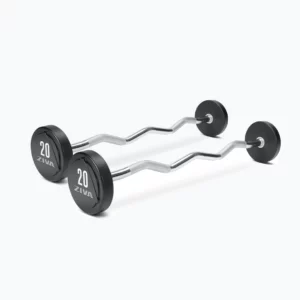 ZVO zvo solid steel EZE CUrl urethane Fixed barbells