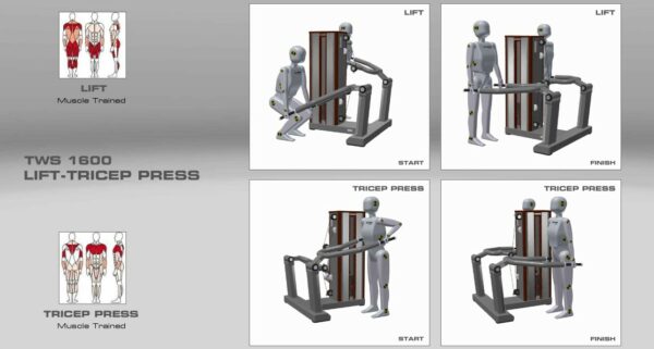 Standing Strength LIFT SQUAT TWS 1600