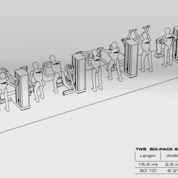 Twin Stack Circuit 6 units 12 exercises line configuration Twin Stack Circuit 6 units 12 exercises line configuration